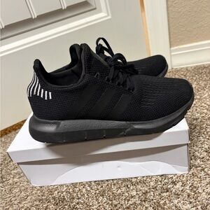 Adidas black shoes